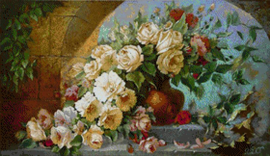 Anton Gorcevich - kwiaty, roze - предпросмотр