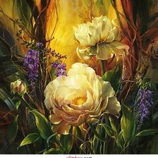 Схема вышивки «roze»