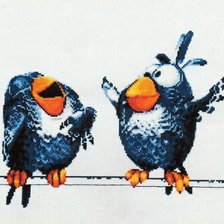 Схема вышивки «парочка 3»