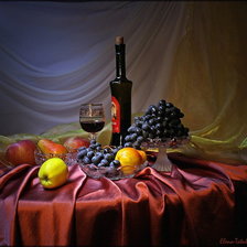 Схема вышивки «натюрморт»