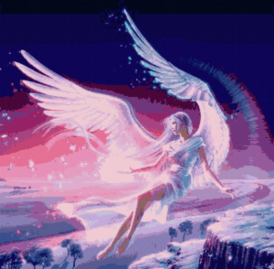 ангел - ангел, девушка - предпросмотр