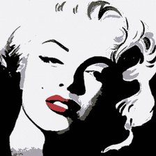 Схема вышивки «Монро»