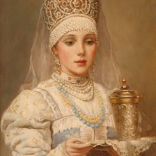 русская красавица