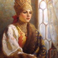 Схема вышивки «ожидание»