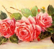 Схема вышивки «РОЗЫ»