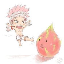 Схема вышивки «Хвост феи Нацу»