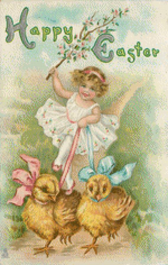 Пасхальная  картинка - предпросмотр