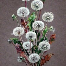 Схема вышивки «цветы»