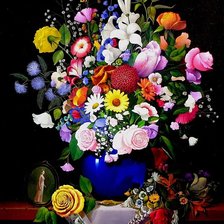 Схема вышивки «букет»