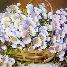 Схема вышивки «Ромашки»