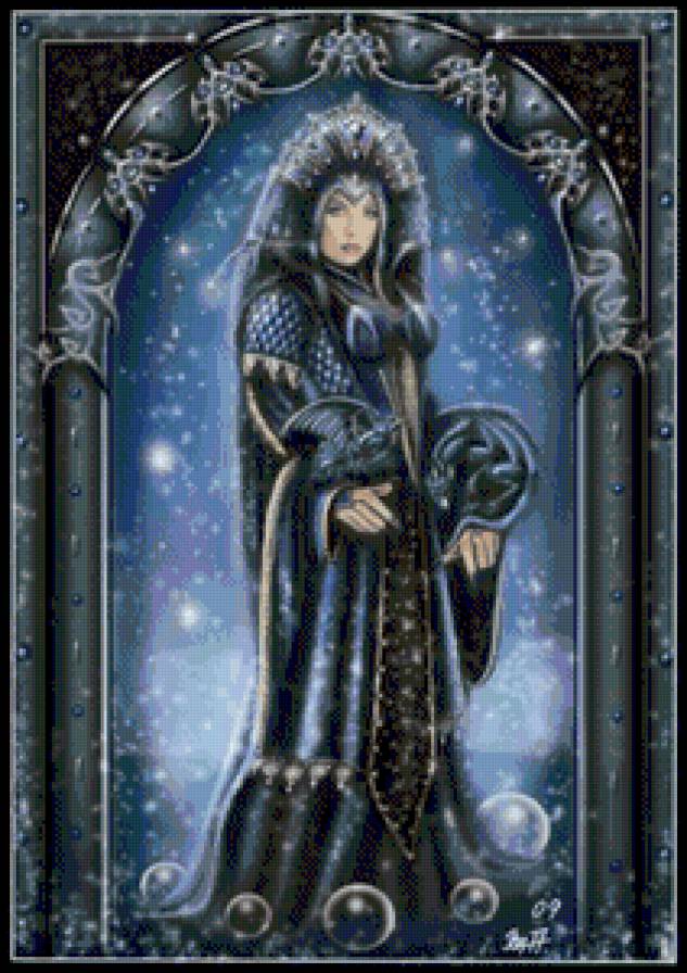 владычица драконов - фэнтези, девушка - предпросмотр