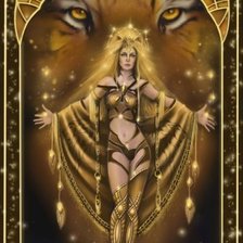 Схема вышивки «глаза души»