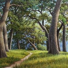 Схема вышивки «тропинка»