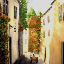 Схема вышивки «серия"населёные пейзажы"»