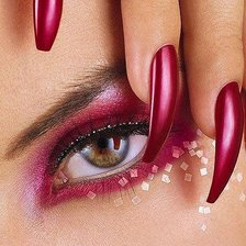 Схема вышивки «взгляд»