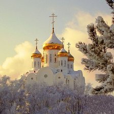 Схема вышивки «храм»