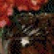 Предпросмотр схемы вышивки «алые гвоздики» (№637776)