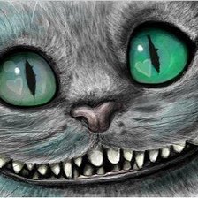 Схема вышивки «чешир»