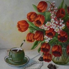 Схема вышивки «натюрморт»