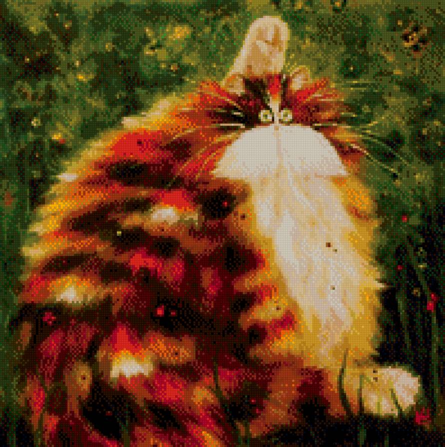 Чистюля. Коты от Ким Хаскинс - кот, чистота. - предпросмотр