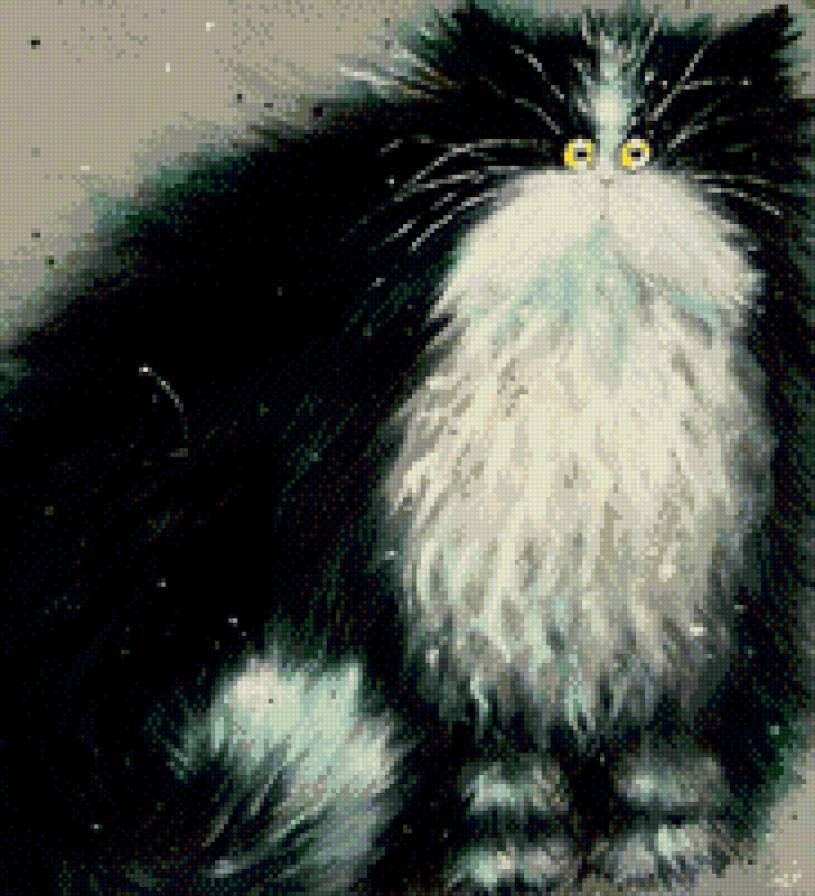 Кто здесь? Коты от Ким Хаскинс - кошка, кот - предпросмотр