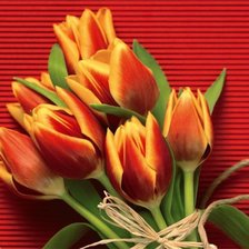 Схема вышивки «майский цветок»