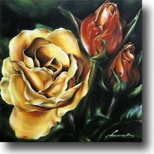 Схема вышивки «Roze»