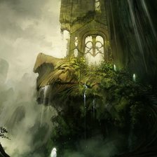 Схема вышивки «Готическая архитектура»