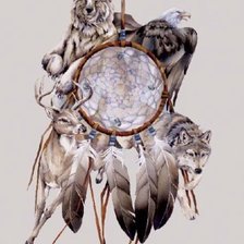 Схема вышивки «Ловушка снов»