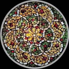 Схема вышивки «Витраж»