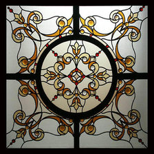 Схема вышивки «Витраж»