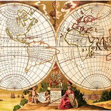 Схема вышивки «карта 3»