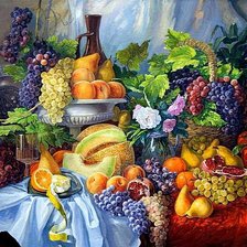 Схема вышивки «Натюрморт»