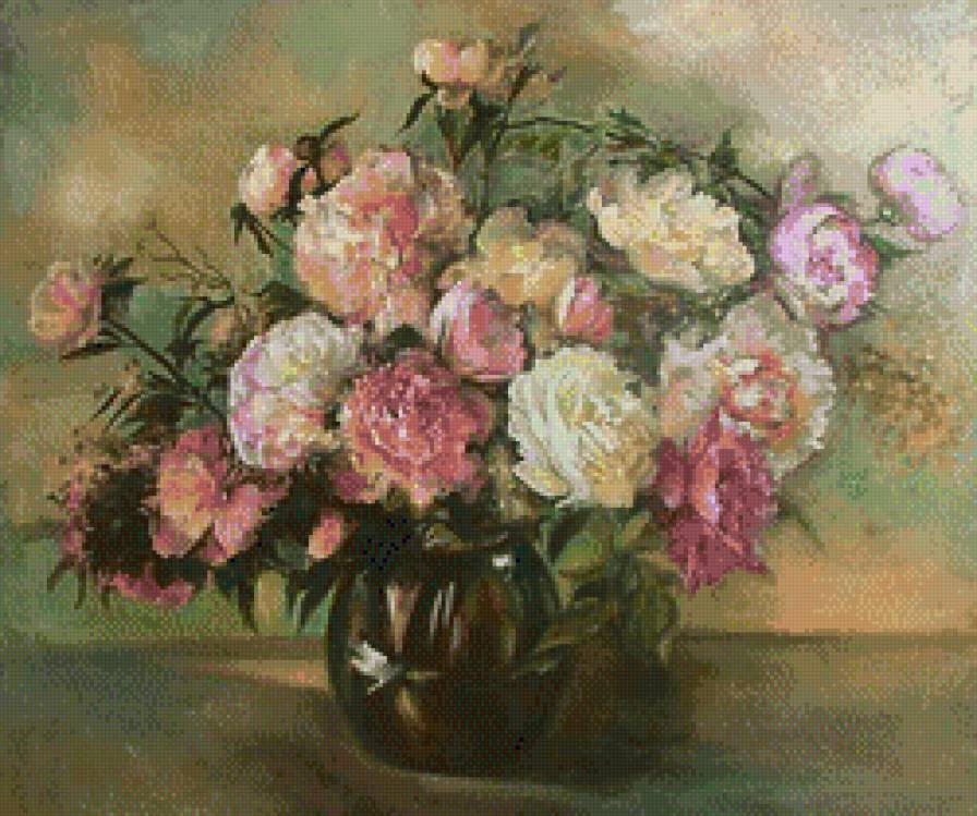 peonie - kwiaty, peonie - предпросмотр