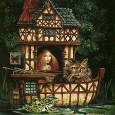 Схема вышивки «сказка»