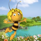 Схема вышивки «пчёлка Майя»