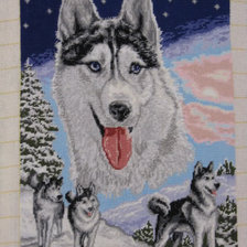 Схема вышивки «серия "волки"»