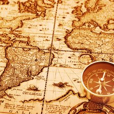 Схема вышивки «карта»