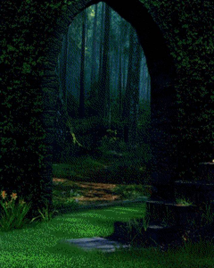 Арка - природа пейзаж - предпросмотр