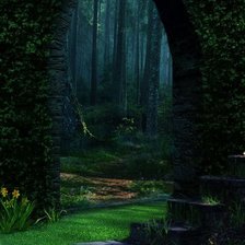 Схема вышивки «Арка»