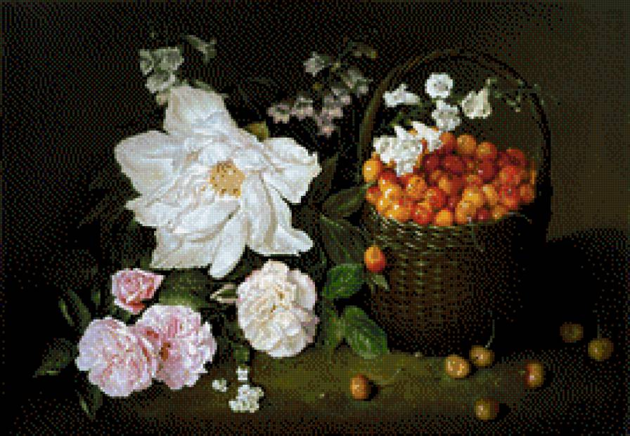 Jose Escofet - martwa natura z rozami - предпросмотр