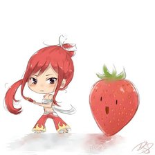 Схема вышивки «Хвост феи Эрза»