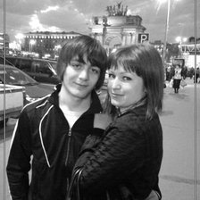 Схема вышивки «Расул Гульнара»