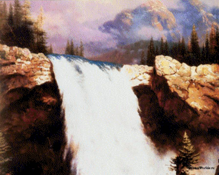 Водопад - предпросмотр