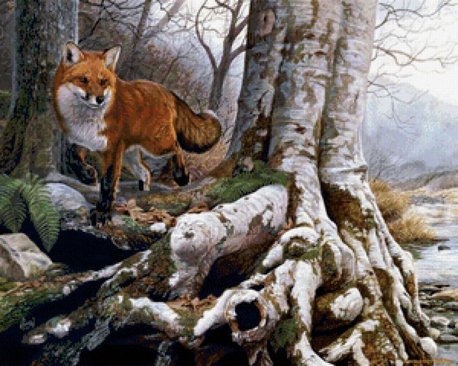 Лисичка - животные - предпросмотр