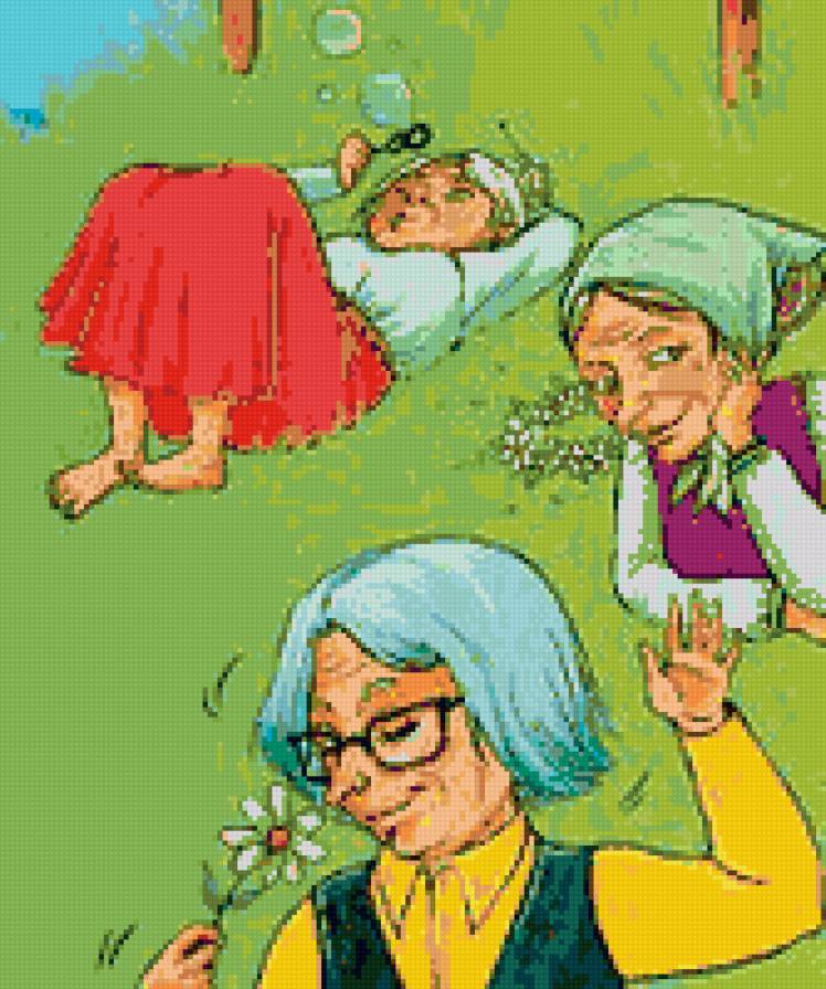 веселые старушки - предпросмотр