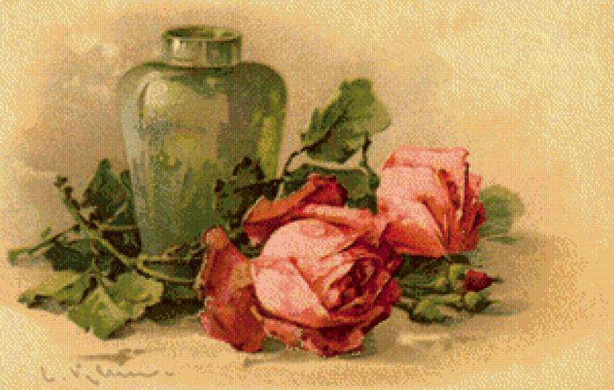 роза - открытка, букет, праздник, розы - предпросмотр