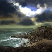 Схема вышивки «mroczne niebo»