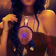 Схема вышивки «Шаман»