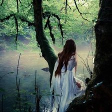 Схема вышивки «Нимфа»